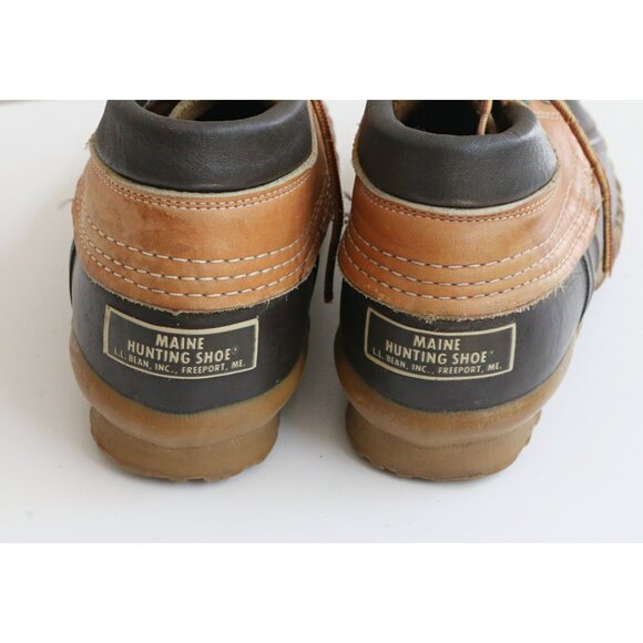 1980's Vintage L.L. Bean Short Duck Boots ~ Women's Size 6 ~ Lower Top ~ Ankle - Picture 9 of 9